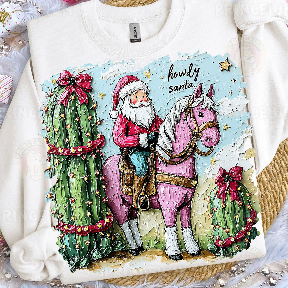Howdy Santa Western Christmas