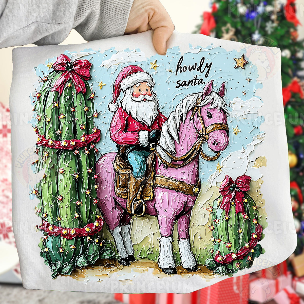 Howdy Santa Western Christmas