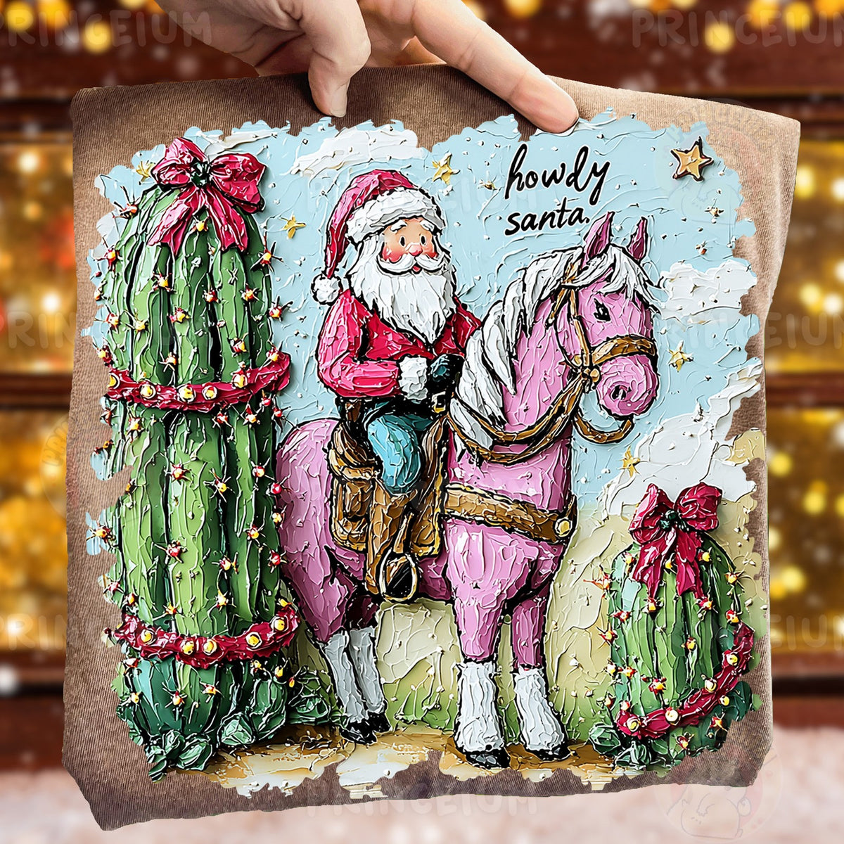 Howdy Santa Western Christmas