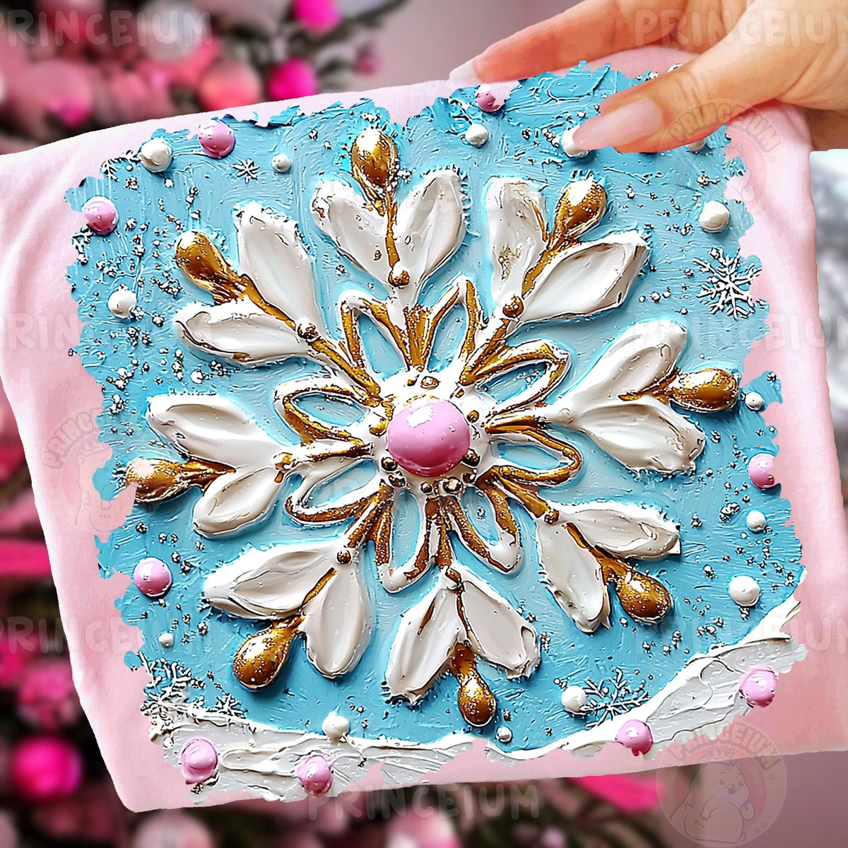 Jeweled Winter Snowflake
