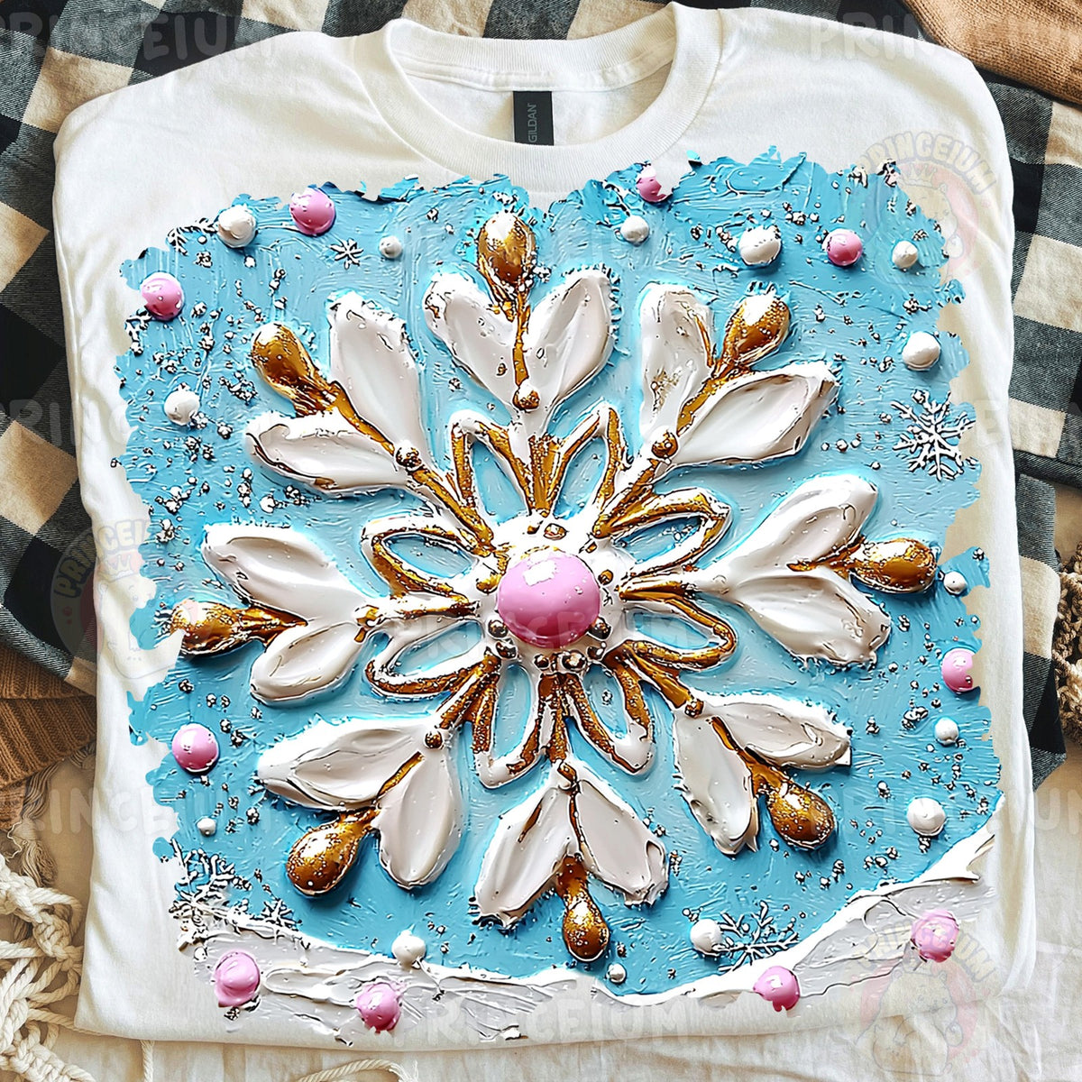 Jeweled Winter Snowflake