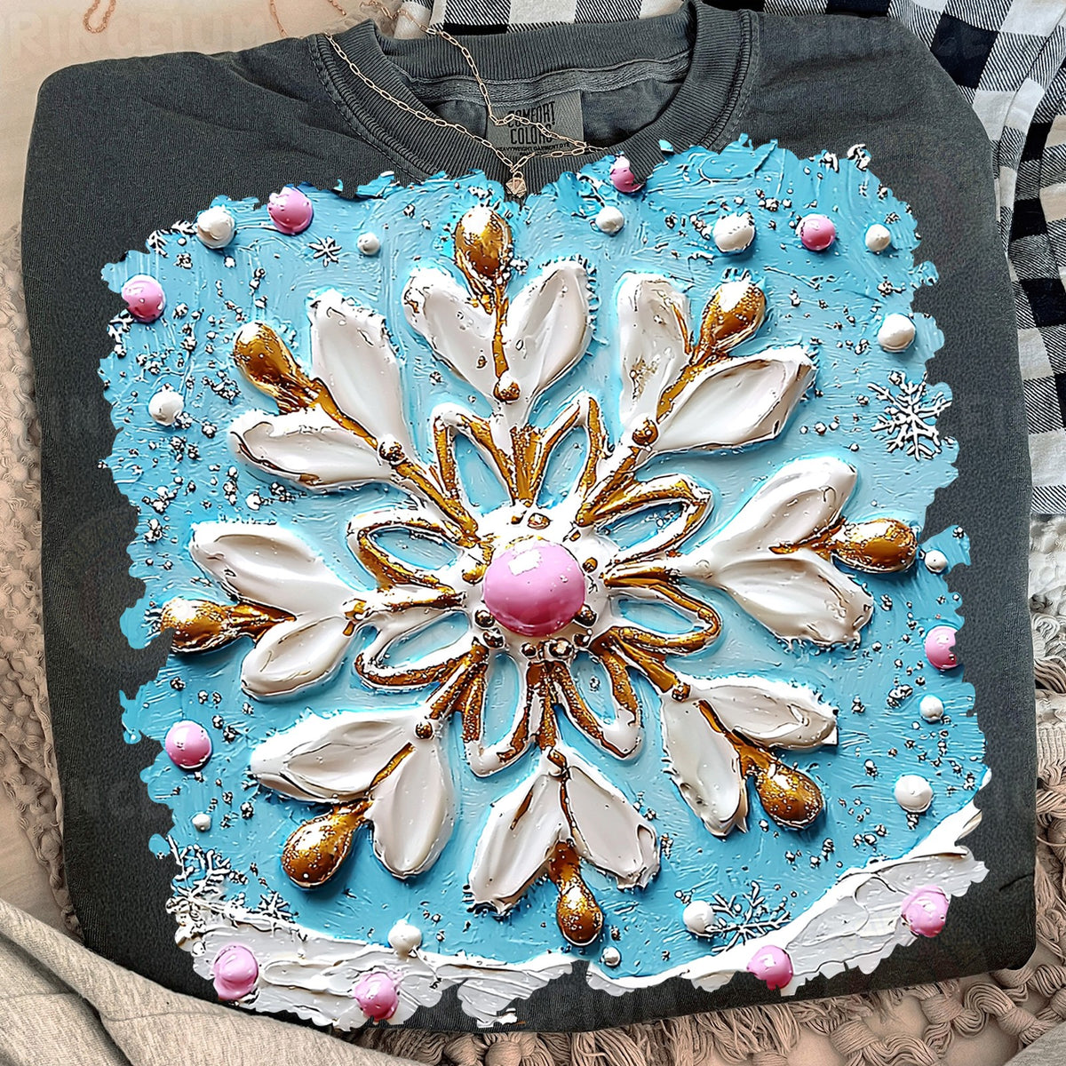 Jeweled Winter Snowflake