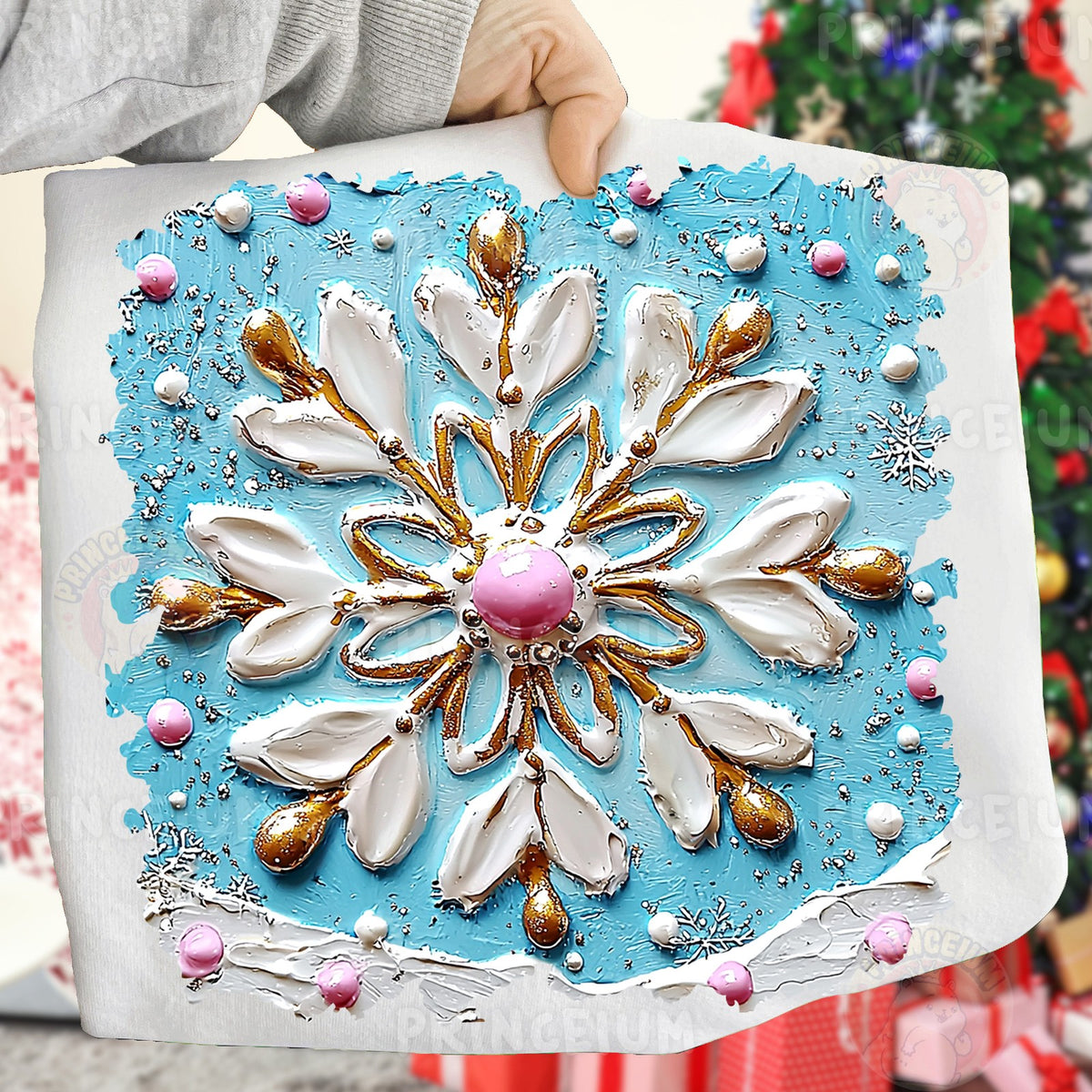 Jeweled Winter Snowflake