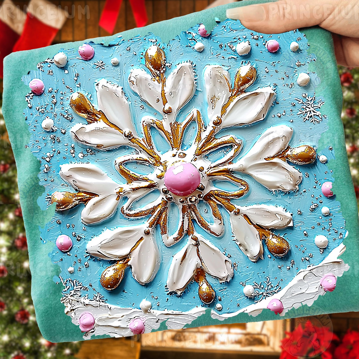 Jeweled Winter Snowflake