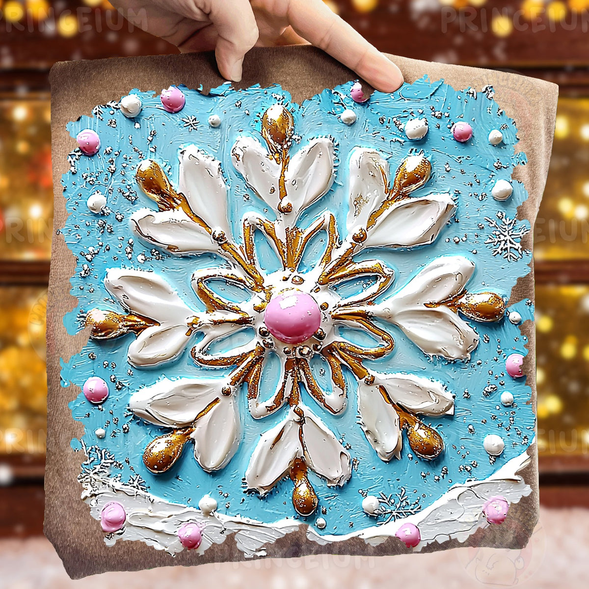 Jeweled Winter Snowflake