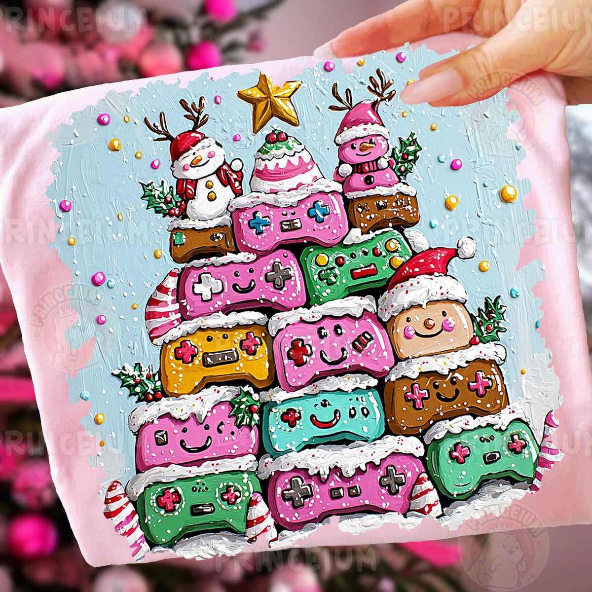 Gaming Controller Christmas Tree