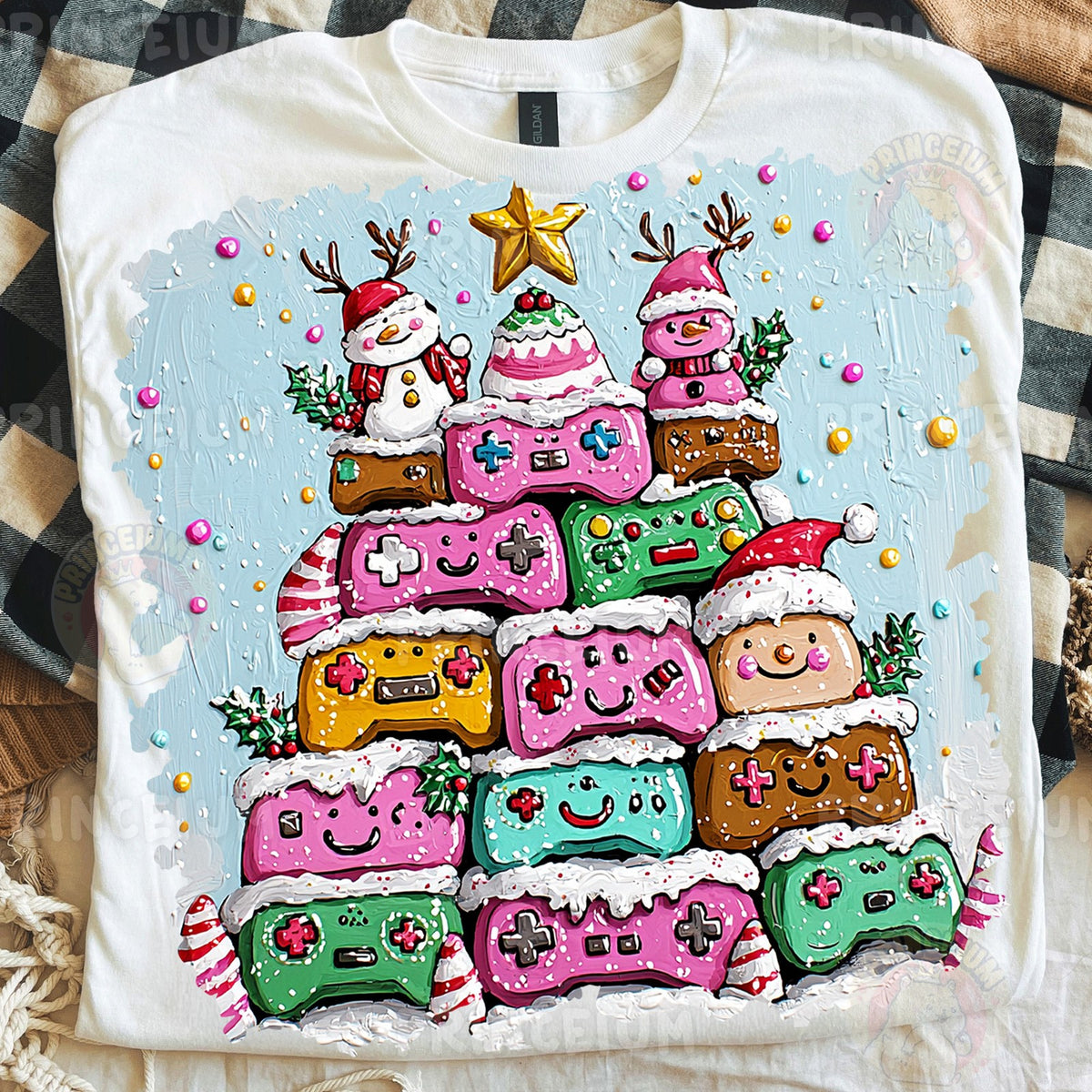 Gaming Controller Christmas Tree