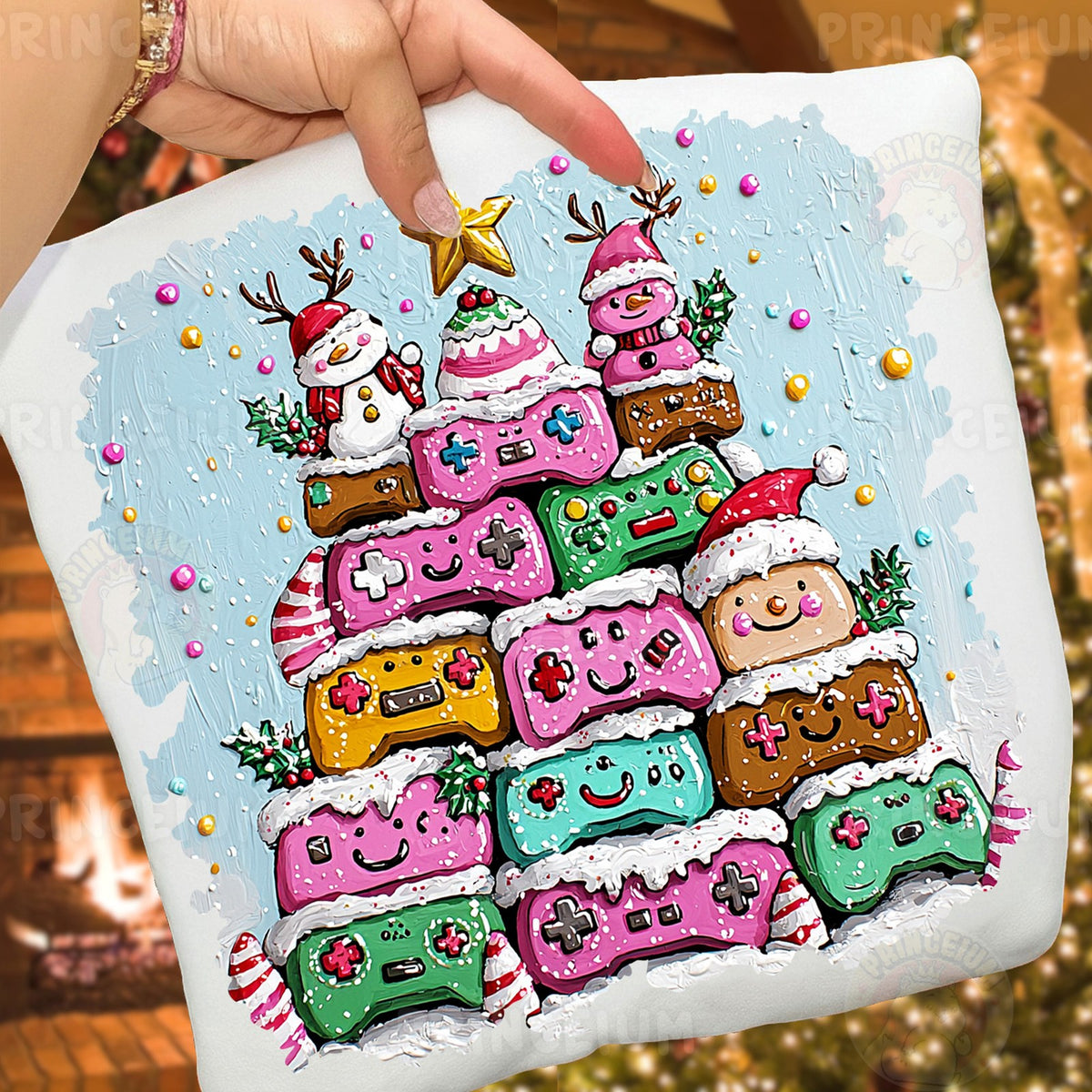 Gaming Controller Christmas Tree