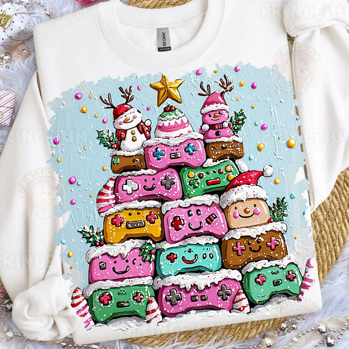 Gaming Controller Christmas Tree