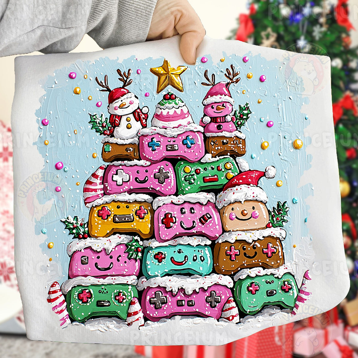 Gaming Controller Christmas Tree