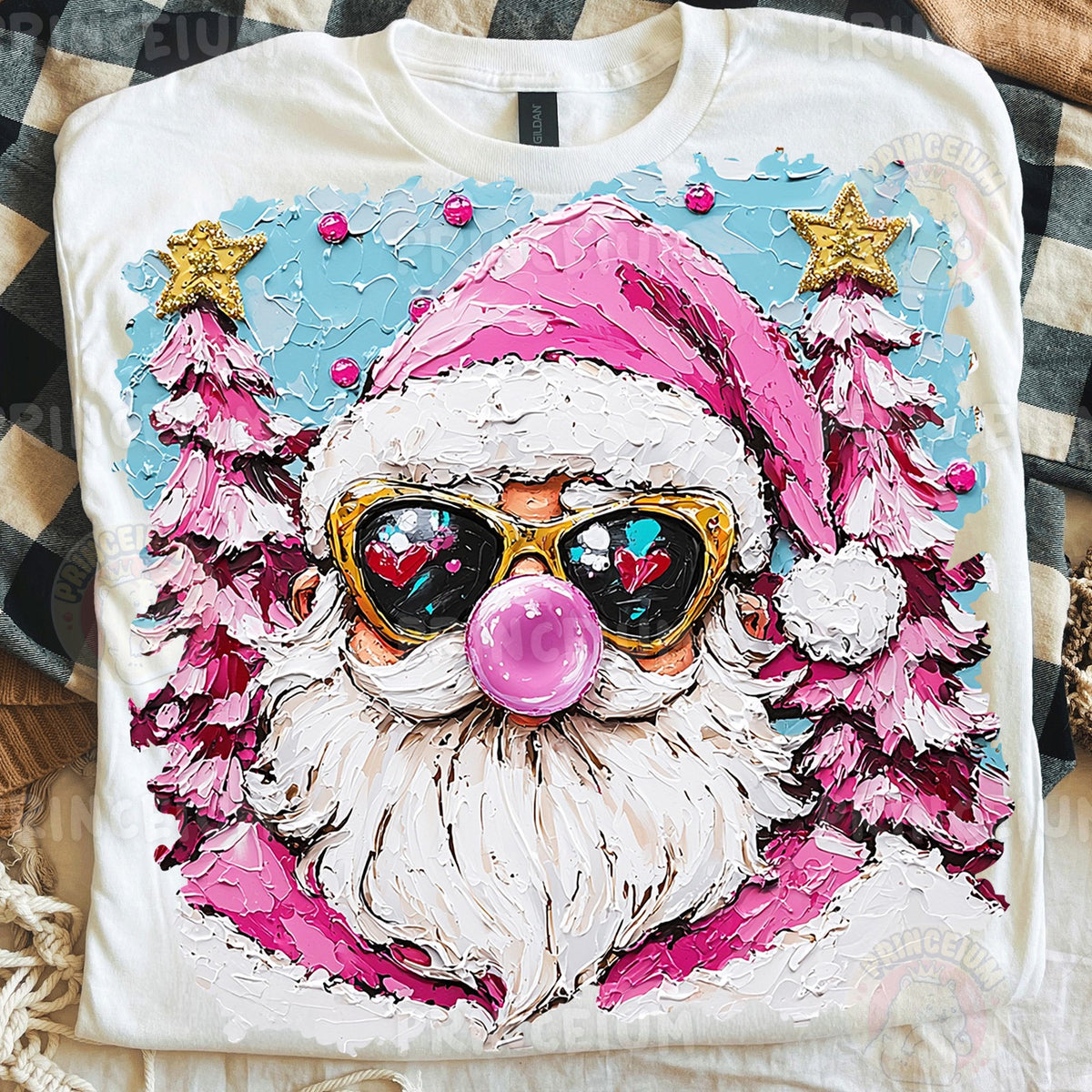 Pink Bubblegum Santa