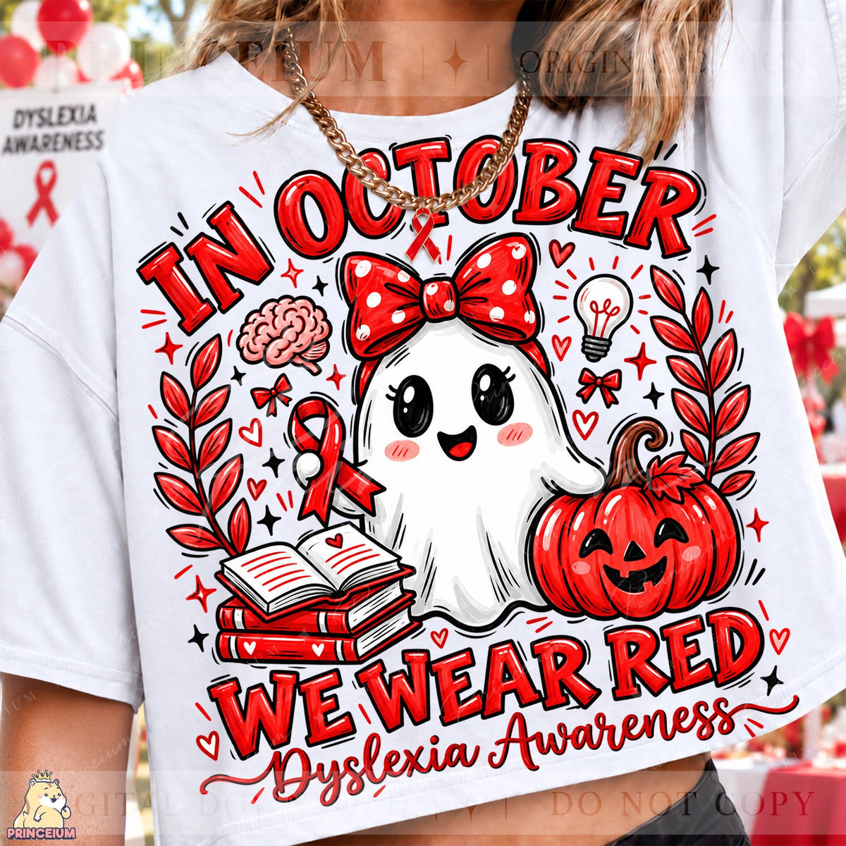 In October We Wear Red Ghost