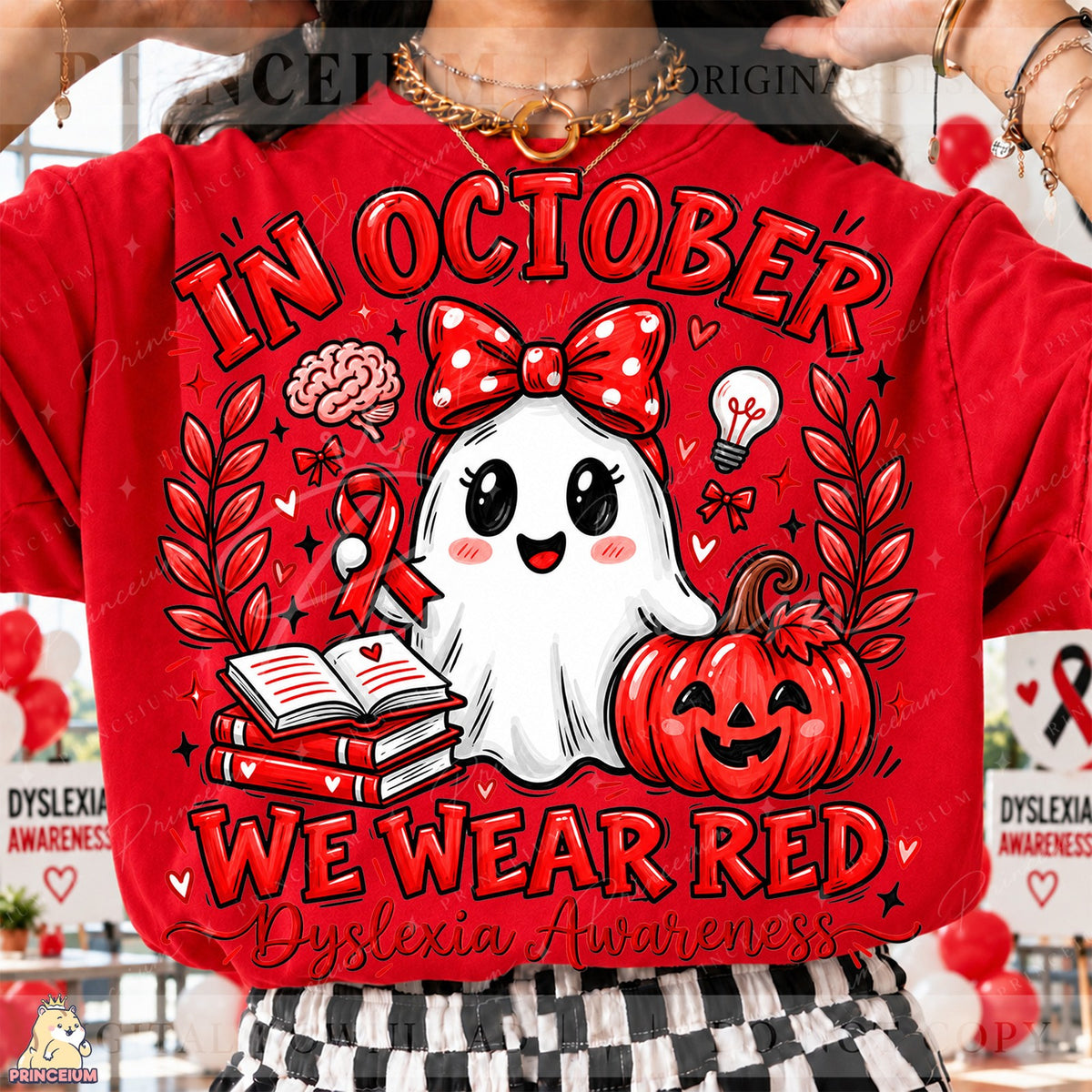 In October We Wear Red Ghost
