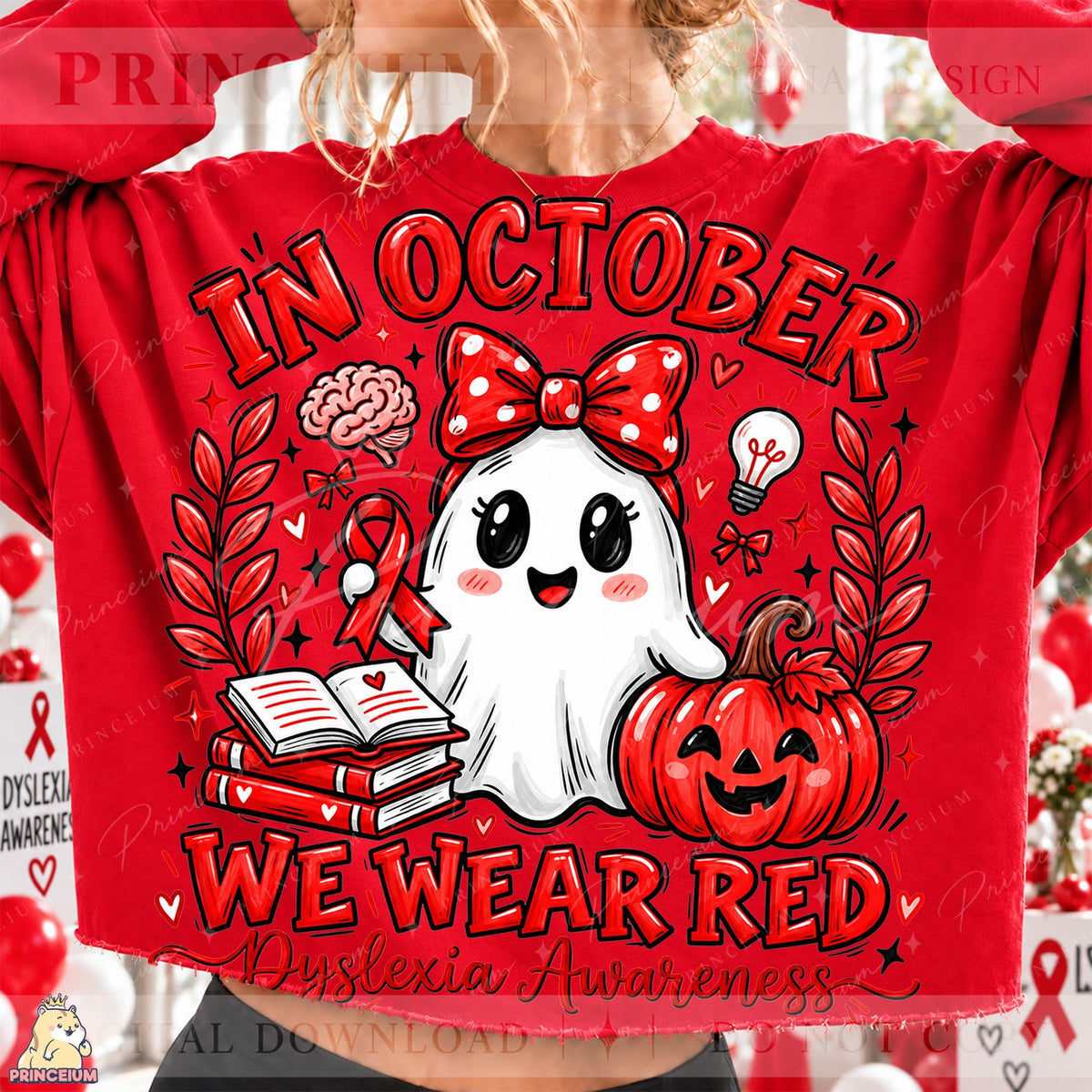 In October We Wear Red Ghost