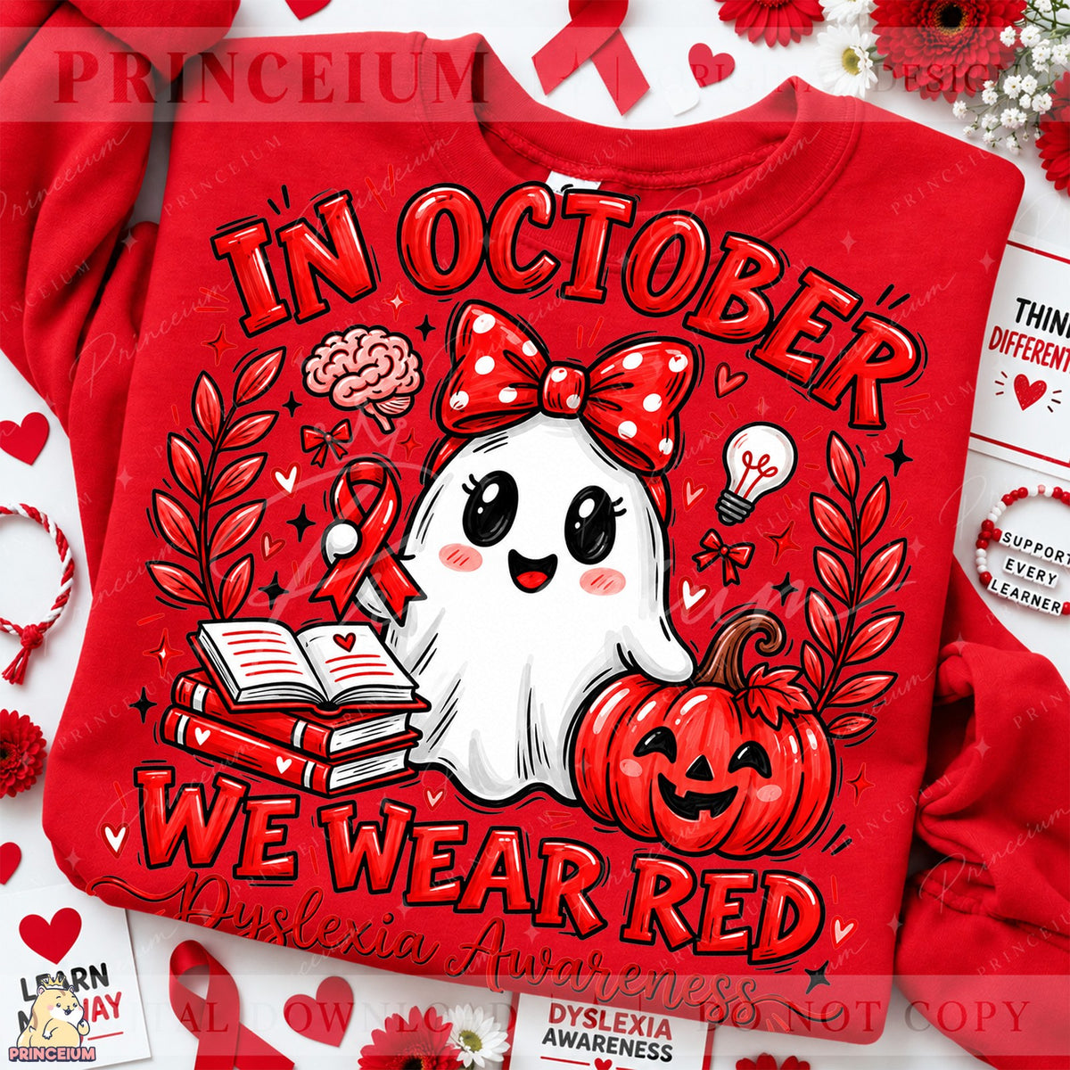 In October We Wear Red Ghost