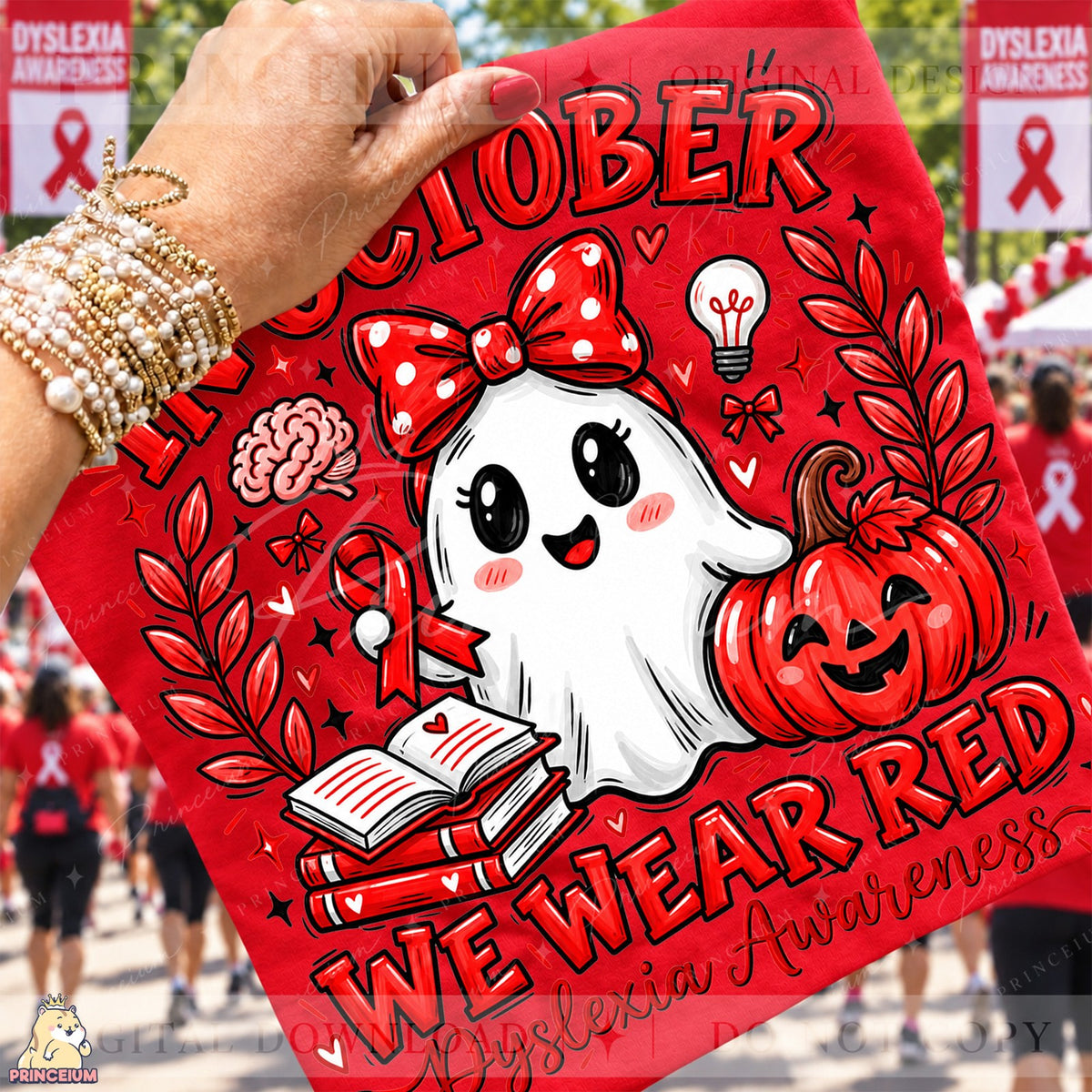 In October We Wear Red Ghost
