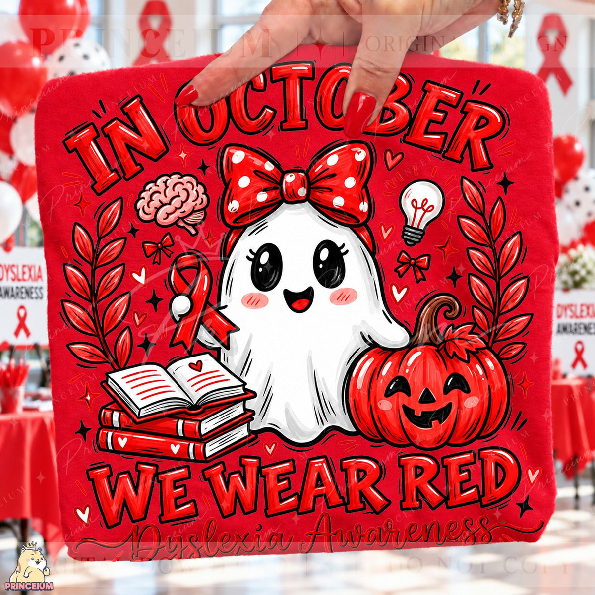 In October We Wear Red Ghost