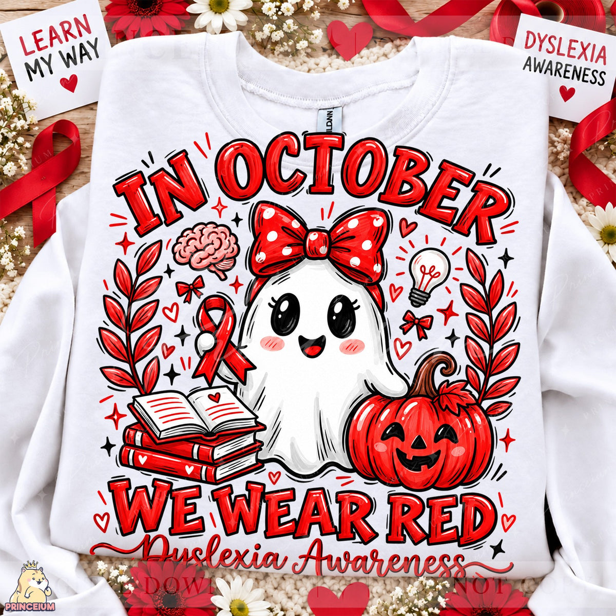 In October We Wear Red Ghost