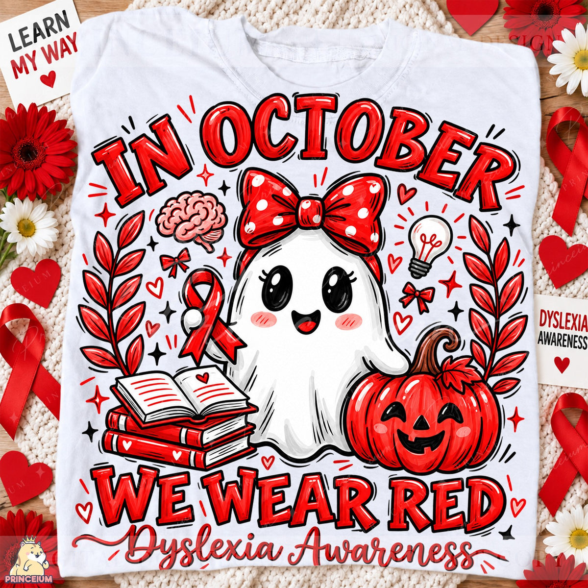In October We Wear Red Ghost