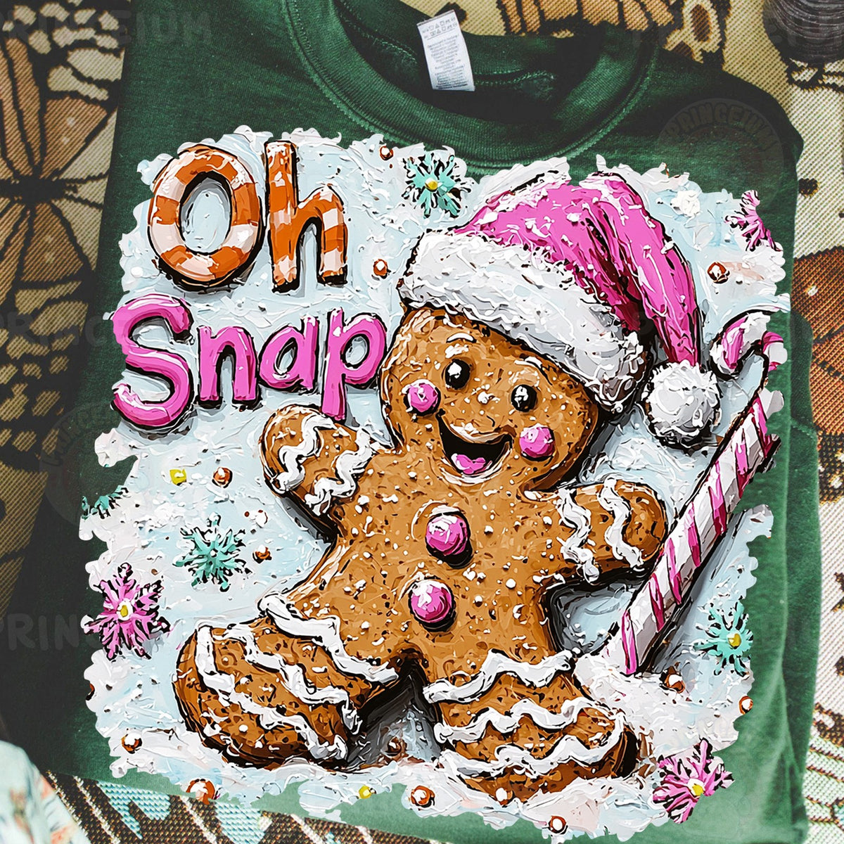 Oh Snap Gingerbread Man
