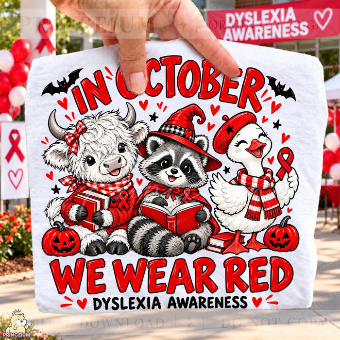In October We Wear Red