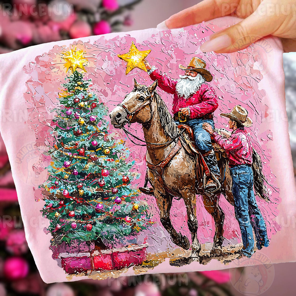 Cowboy Santa Tree Topper