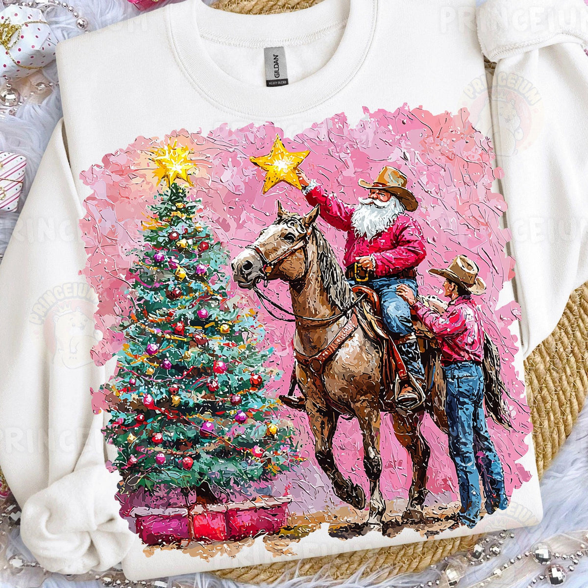Cowboy Santa Tree Topper