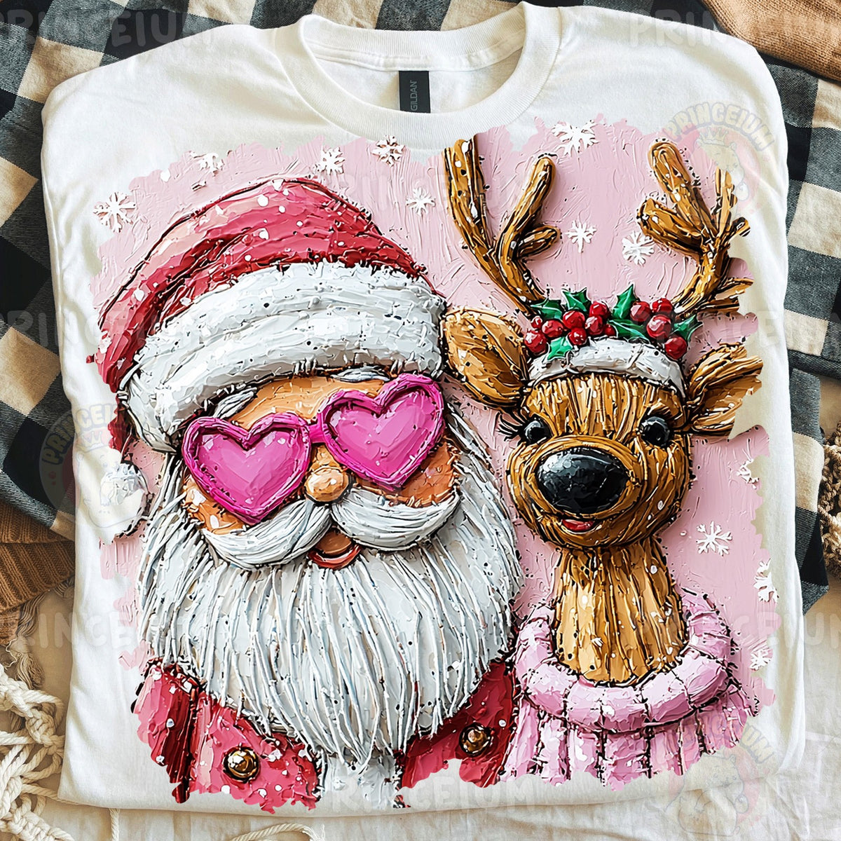 Santa & Reindeer Besties