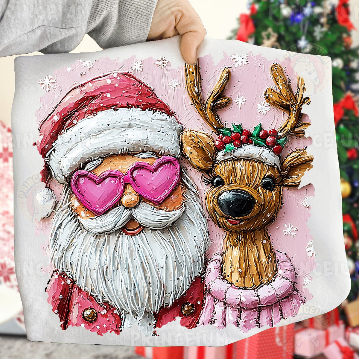 Santa & Reindeer Besties