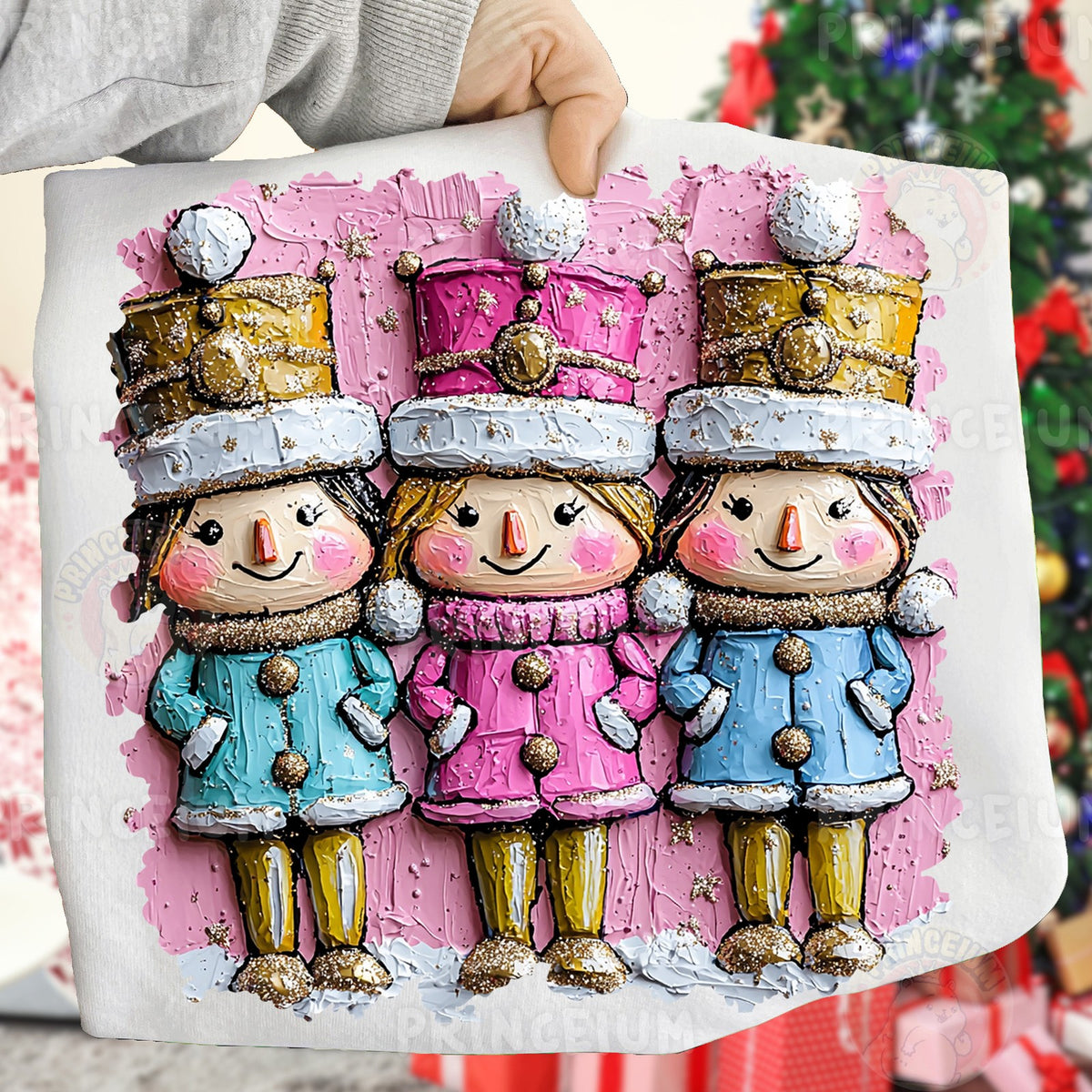 Pink Nutcracker Trio