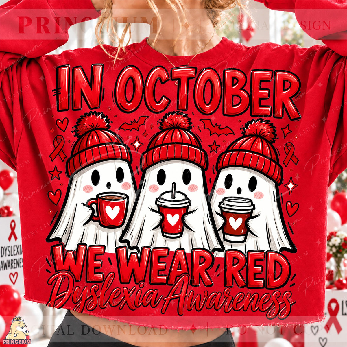 In October We Wear Red Ghosts