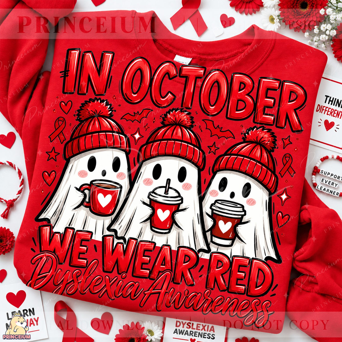 In October We Wear Red Ghosts
