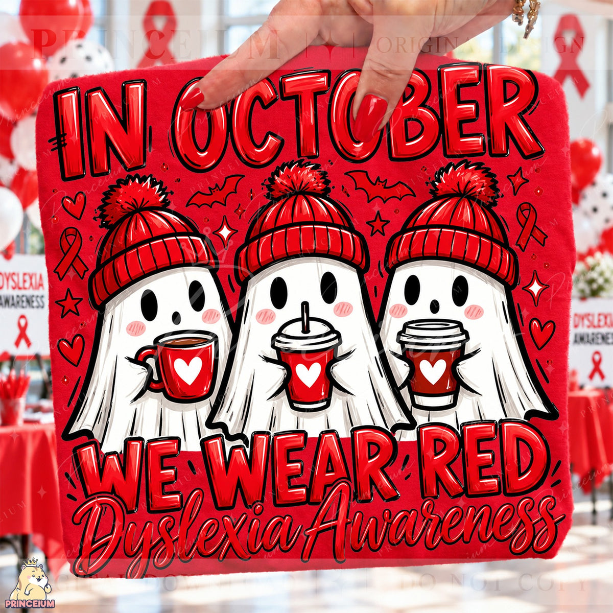 In October We Wear Red Ghosts