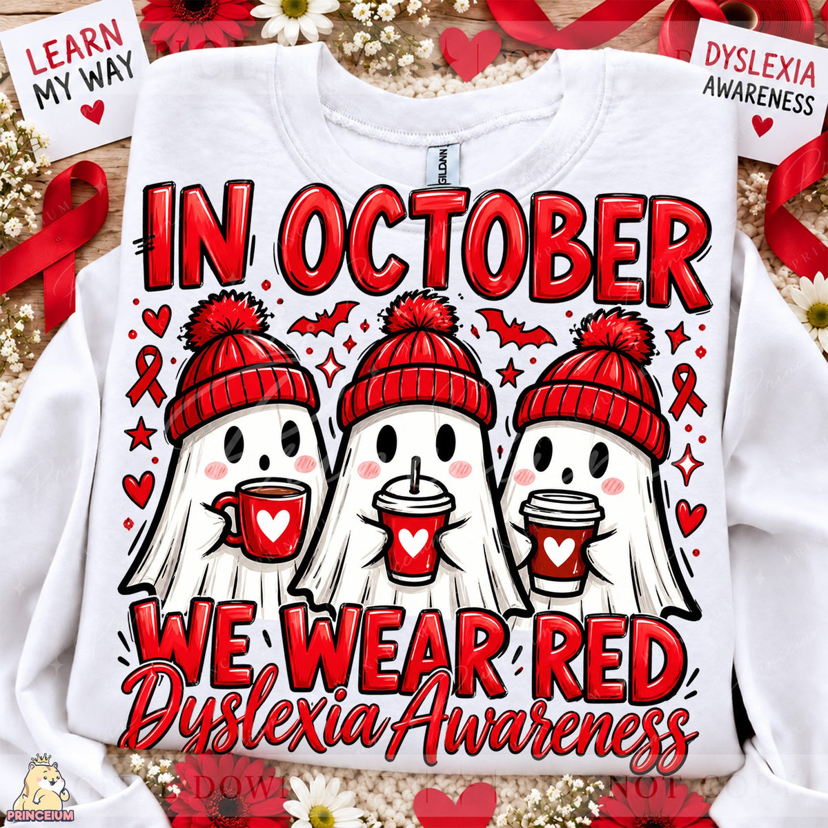 In October We Wear Red Ghosts