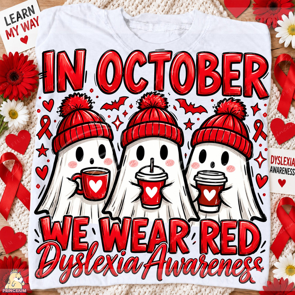 In October We Wear Red Ghosts