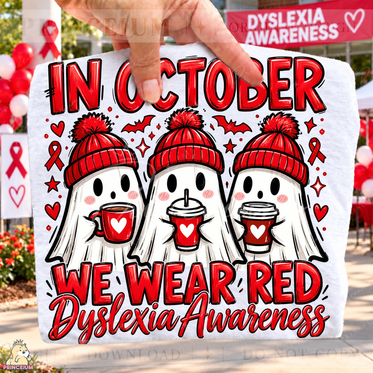 In October We Wear Red Ghosts