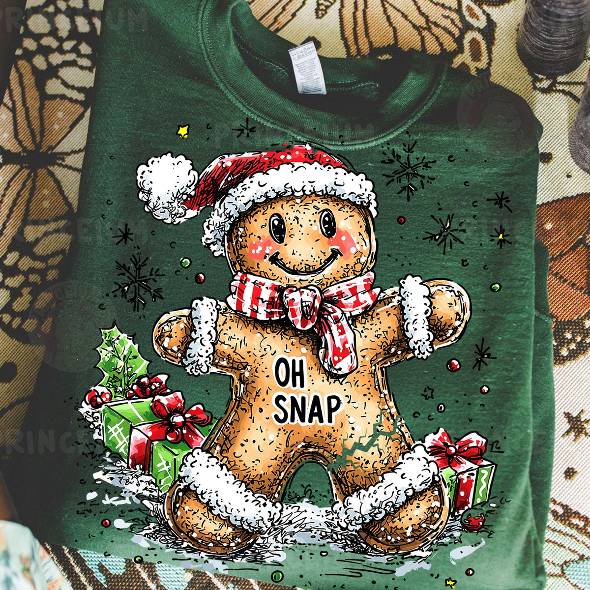 Oh Snap Gingerbread Man