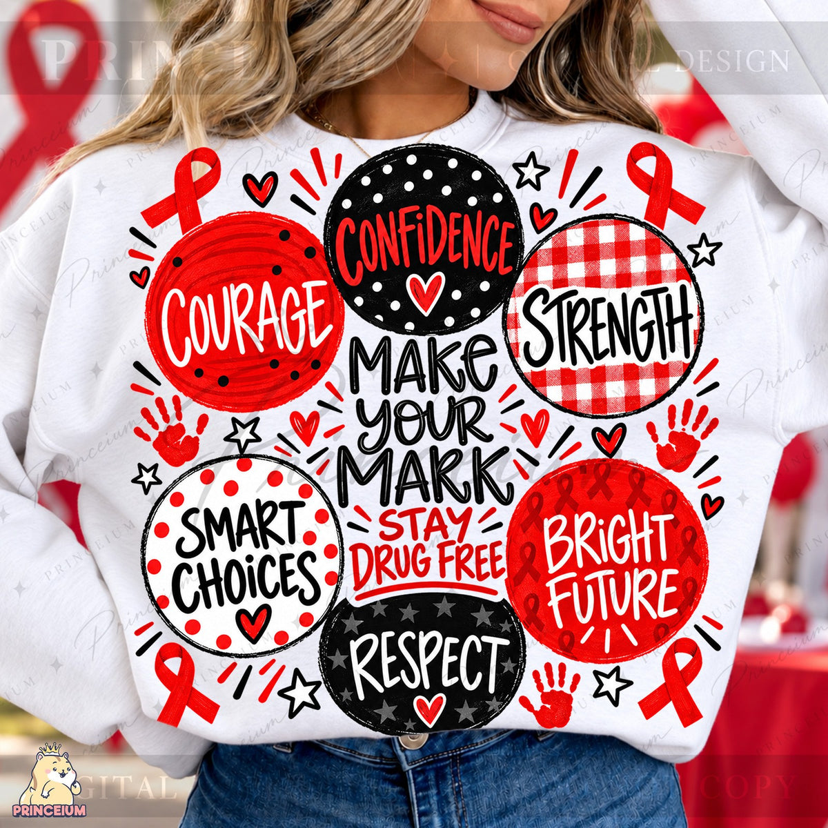 Make the Right Choice & Drug Free Red Ribbon Week Bundle