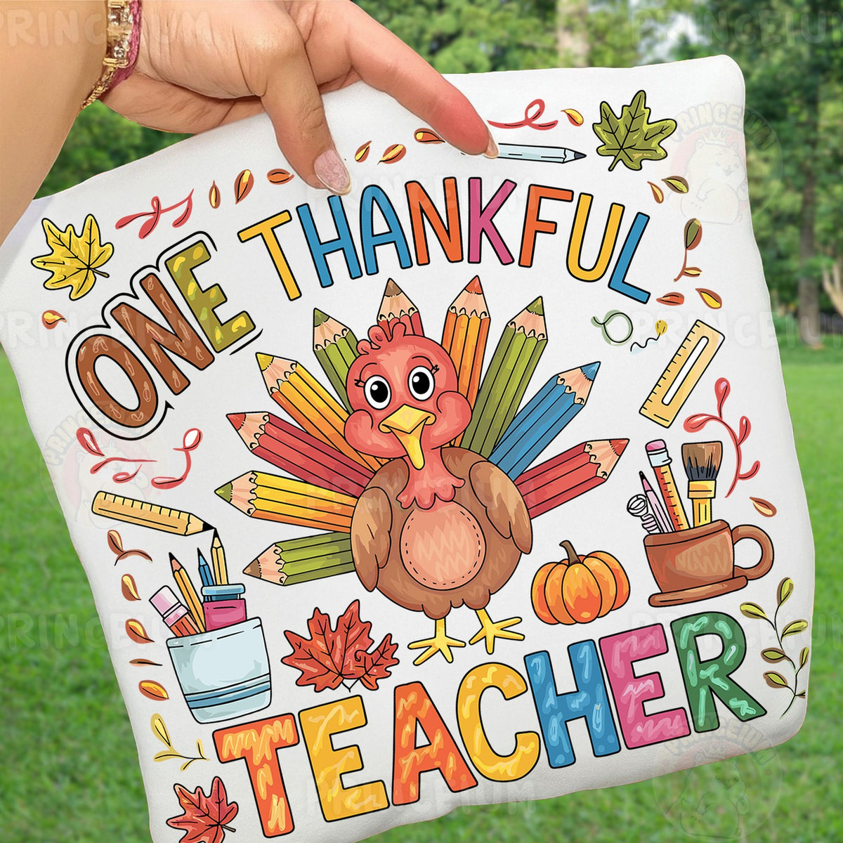 One Thankful Teacher Turkey