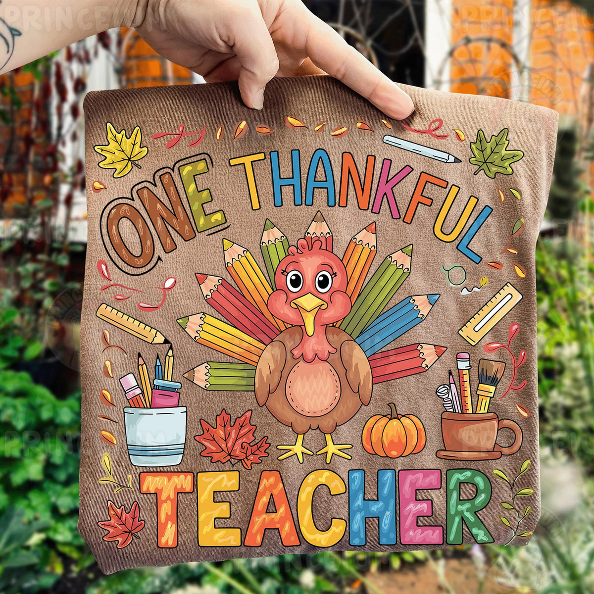 One Thankful Teacher Turkey