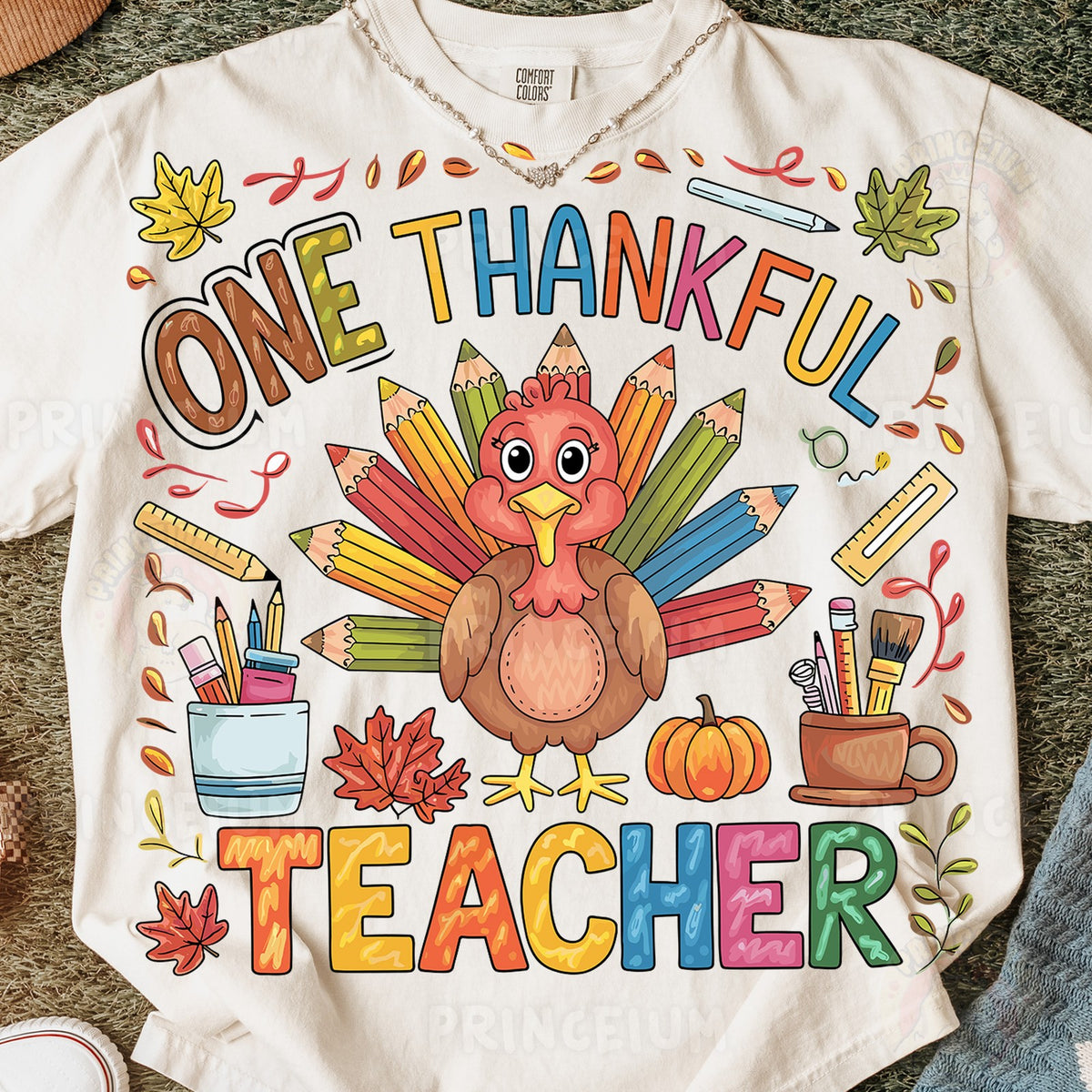 One Thankful Teacher Turkey