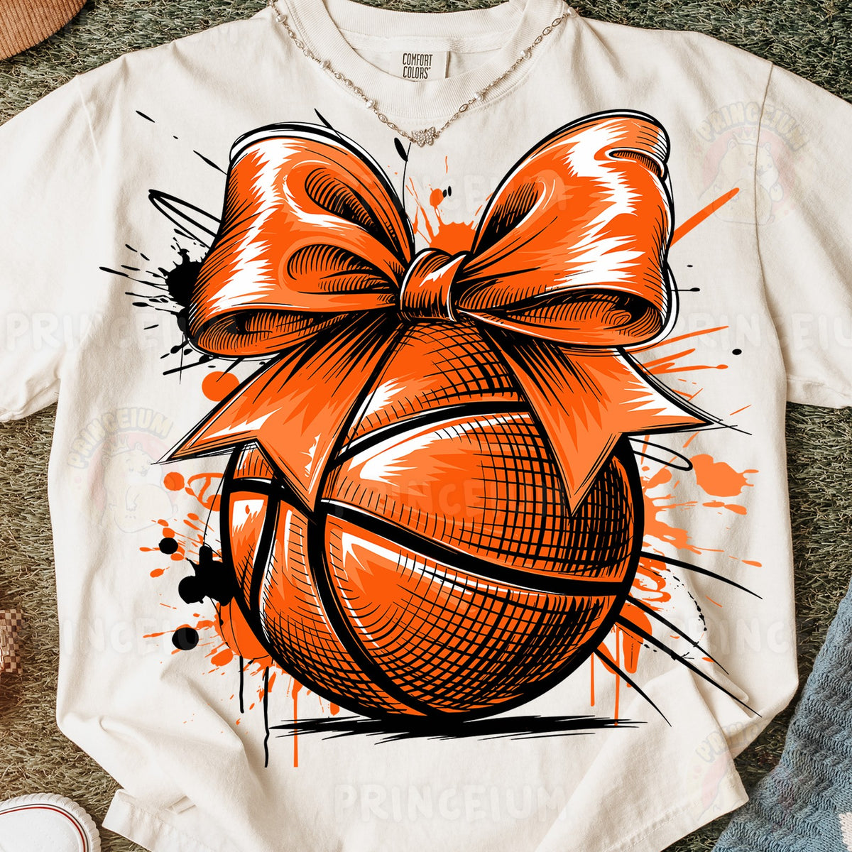 Coquette Basketball Bow