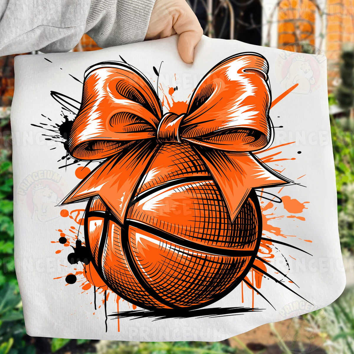 Coquette Basketball Bow