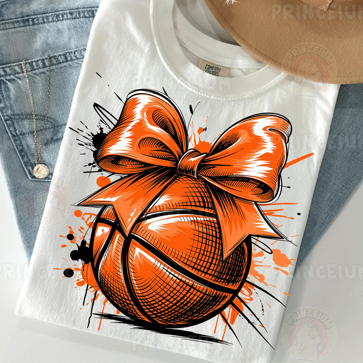 Coquette Basketball Bow