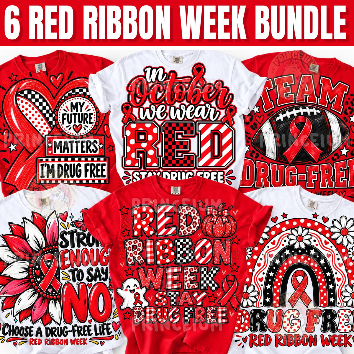 Strong Enough to Say No Red Ribbon Week Bundle