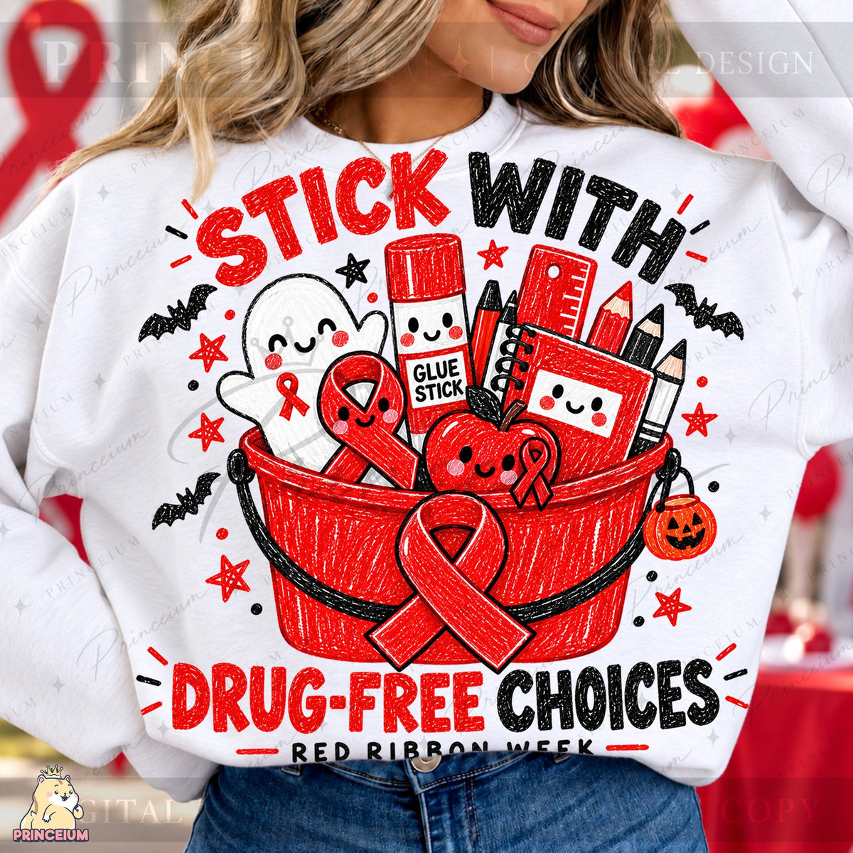 Drug Free Looks Good & Every Choice Matters Red Ribbon Week Bundle