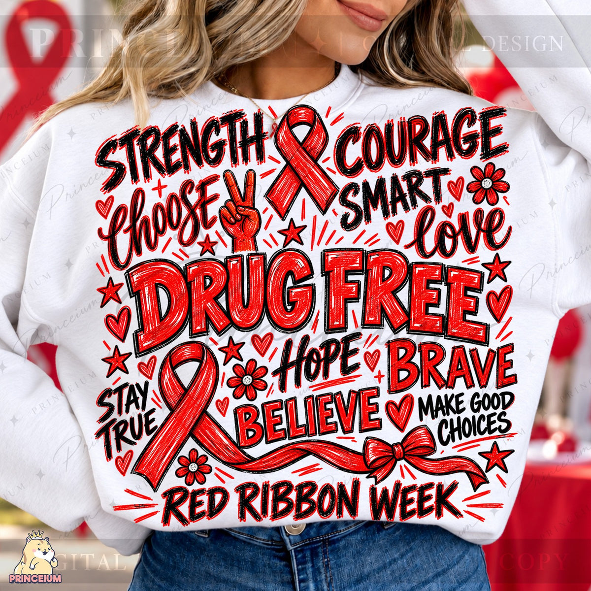 Spooky & Drug-Free Red Ribbon Week Bundle