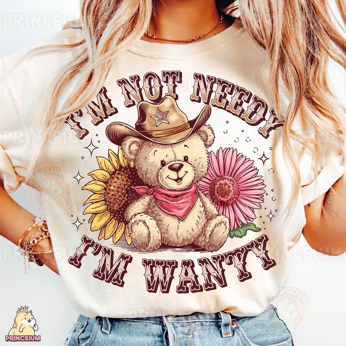 I'm Not Needy Western Bear