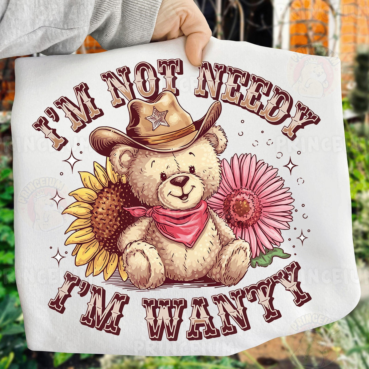 I'm Not Needy Western Bear