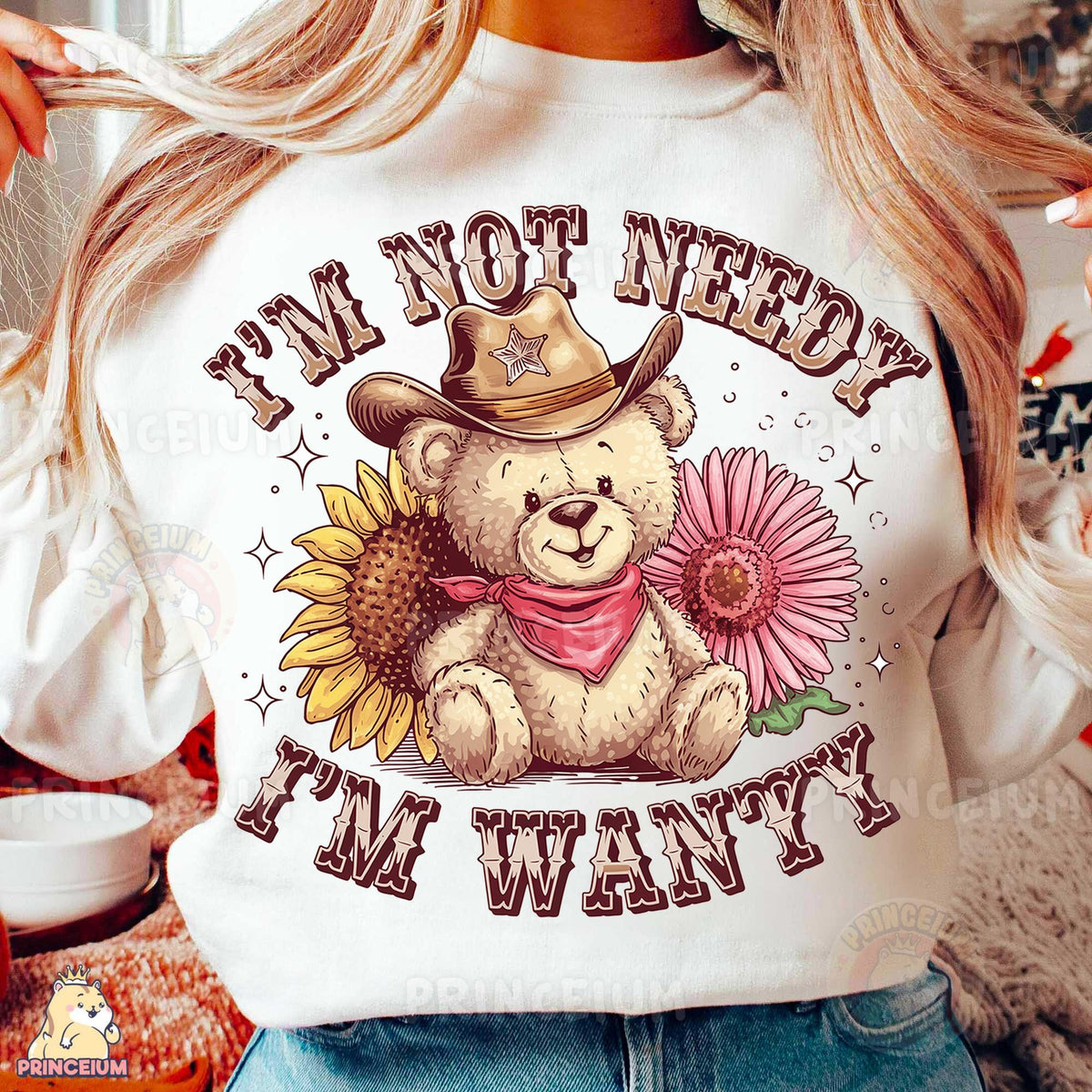I'm Not Needy Western Bear